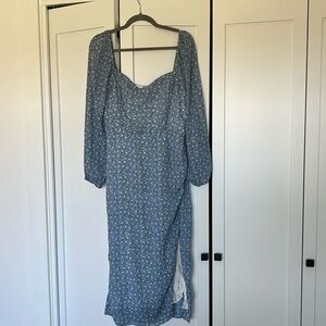 Floral ABERCROMBIE wrap midi